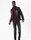 Sviatoslav Leather Jacket - image 5 of 6 in carousel